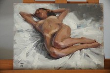 Ölgemälde – Aktstudie