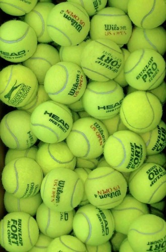 Gebrauchte tennisbälle für - gebrauchte,