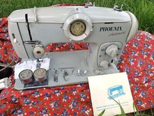Profi Nähmaschine PHONIX  AUTOMATIC 383 Leder Jeans Seide Baumwolle!
