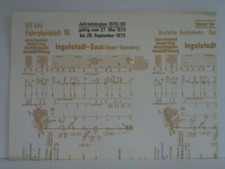 Bildfahrplan (16) für den