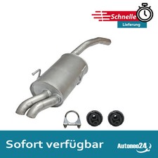 Auspuff Endschalldämpfer Citroen C8 & Peugeot 807 - 2.2 inkl. Montagesatz