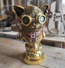 GROSSE KATZEN BÜSTE 34cm HOCH