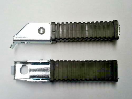 Fussrasten honda sozius hinten - sozius,