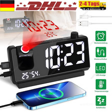 Digital projektionsuhr - digital,