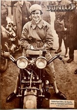 1931 Dunlop Zeitung VI. Jahrgang - Nr.1 Auto & Motorrad Original Dachbodenfund!