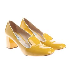 Pumps Prada Gelb Weiß 40,5