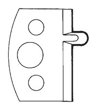 Scheppach Profilmesser Paar
