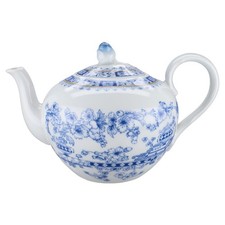 Teekanne rund Bavaria Germany China Blau