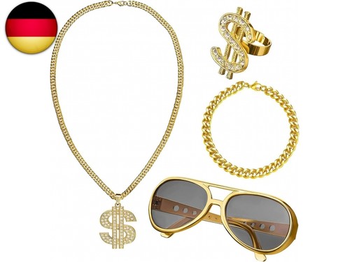 Dollar kette set - dollar, set,