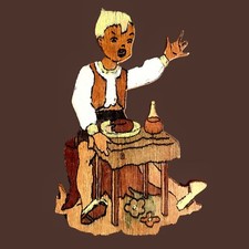 Midcentury Tischlein deck dich