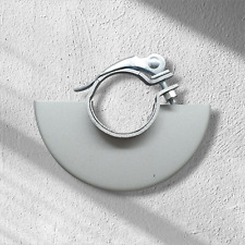 Winkelschleifer Schutzabdeckung für 115mm Scheiben Silber 40-45mm Schutzhaube