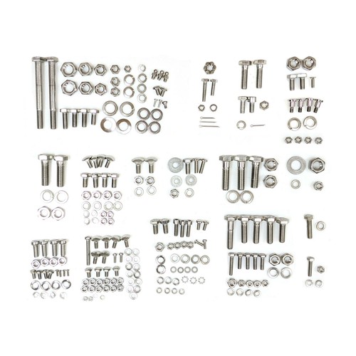 Edelstahl schrauben set 248 - schrauben,