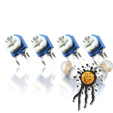 4 x Potentiometer RM063 Poti