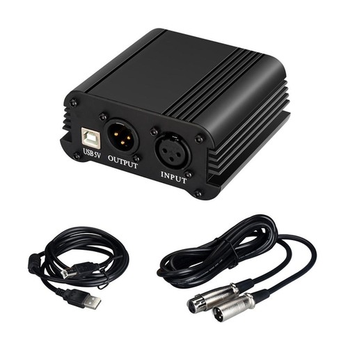 48v phantomspeisung mit usb - 48v,