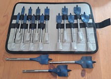 BOSCH Flachfräsbohrer, SelfCut Speed (2608587010), 13tlg. Set 10-32mm + 3 Bohrer