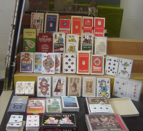 Großes konvolut kartenspiele - großes,