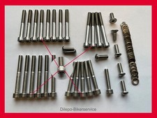 Edelstahlschrauben Motorschrauben für Harley Davidson XL 1200 Sportster 2000-03