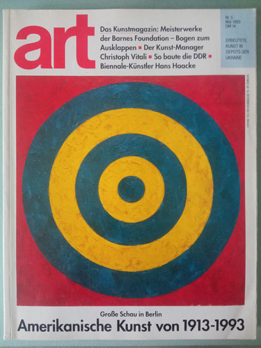 Art das kunstmagazin mai - art,
