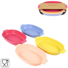 4x Kunststoff Teller Campinggeschirr Tellerset Picknickgeschirr Camping  (ZR151)