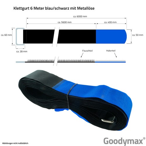 Klettgurt klett spann gurt - klett,
