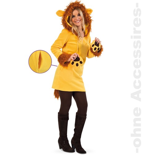 Leonie löwe tierkostüm kleid - löwe,
