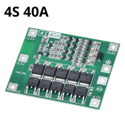 Bms 40a balance - 4s,