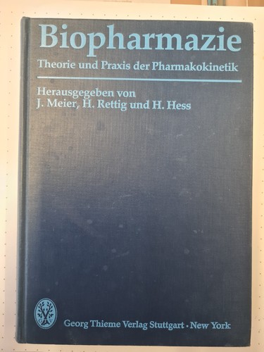 Biopharmazie meier jürg - biopharmazie.,