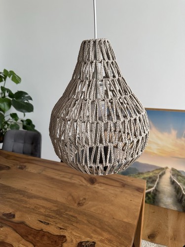 Pendelleuchte jade natur - natur, boho