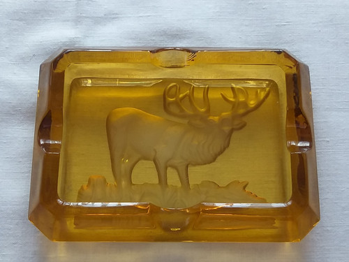 Aschenbecher mit motiv hirsch - motiv,