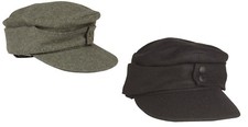 WH Feldmütze M43 feldgrau oder schwarz Repro Wehrmacht Uniform WWH, WK2  NEU