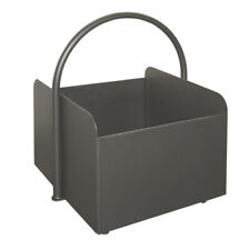 Holzkorb Kaminzubehör Kamingarnitur Metall Kaminholzkorb Anthrazit beschichtet