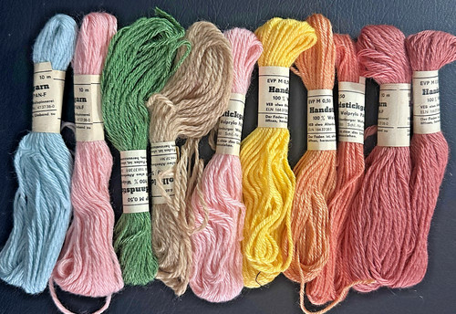 Konvolut neues handstickgarn - neues,