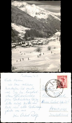Ansichtskarte partenen - ansichtskarte,