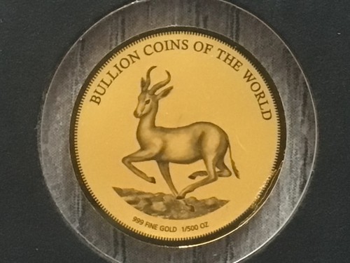 Gold 500 springbock - 1/500, „springbock