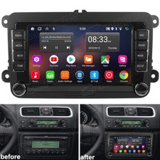 Android 15 Autoradio GPS NAVI WIFI Bluetooth FM RDS Für Skoda Fabia II 2008-2013