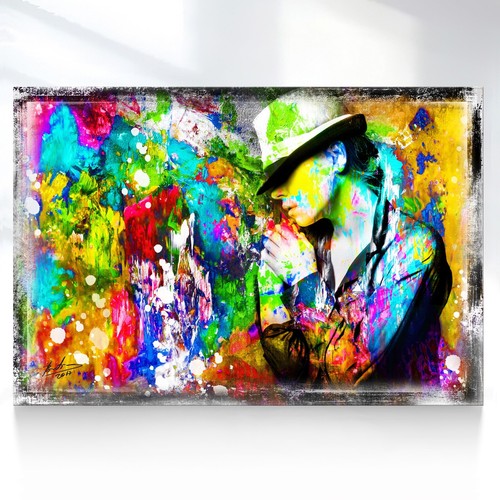 Leinwand bild frau abstrakt - frau,