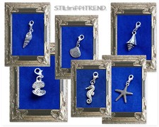 CHARM ANHÄNGER MUSCHEL PERLE