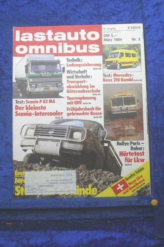 Lastauto omnibus - lastauto, 3/84