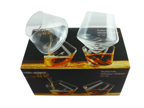 Whiskygläser 2er set - whiskygläser, rollend