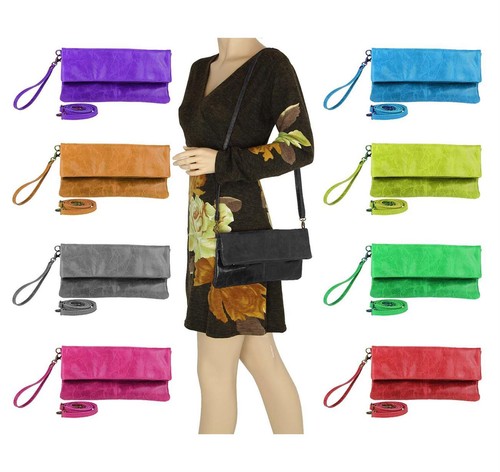 Ital damen leder tasche - leder,