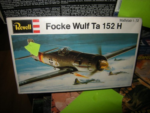 Revell focke wulf ta - 1:72, h-81