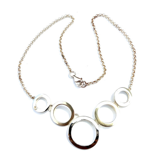 Vintage collier mit - vintage, gewölbten