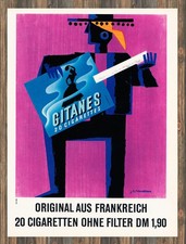 Gitanes Cigarettes - Reklame