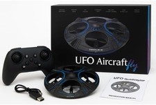 Schwarze UFO Mini Drohne für