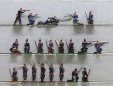 21 Zinnfiguren Preussen