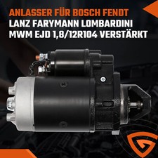 Anlasser verstärkt für Bosch Fendt Lanz Farymann Lombardini MWM EJD 1,8/12R99