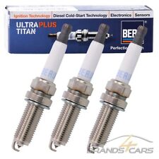 3x BERU ZÜNDKERZE ULTRA TITAN FÜR DAIHATSU CUORE 7 07- SIRION M3 05- 1.0