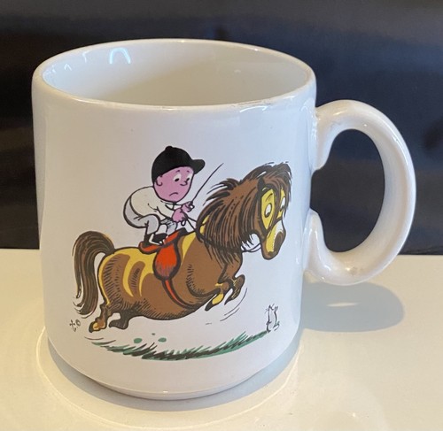 Vintage norman thelwell - vintage, becher