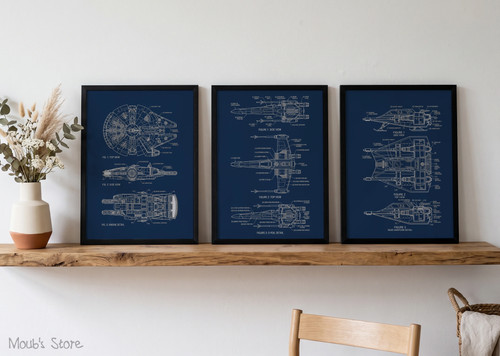 Star wars patent kunstdruck - patent,