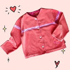 Kenzo Jungle Jäckchen 4 Years Samt Rosa Pink Koralle